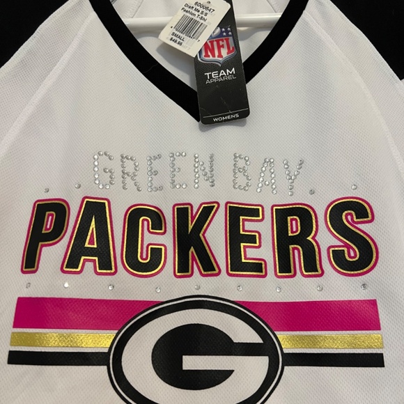 Women’s Green Bay Packers Jersey - NEW - Picture 3 of 6